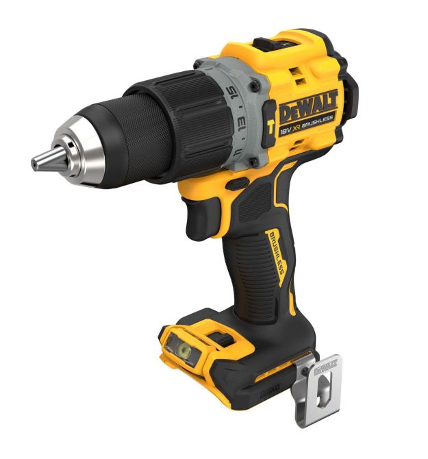 Дрель-шуруповёрт аккумуляторная бесщёточная ударная DeWALT DCD805NT