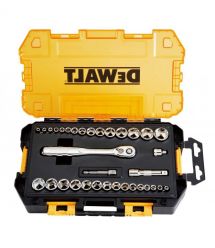Набір головок 1/4, 3/8, 34 предмети DeWALT DWMT45034-0