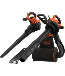 Садовый пылесос электрический BLACK+DECKER BEBLV301