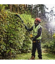 Кусторез аккумуляторный безщеточный со штангой DeWALT DCMPH566P1