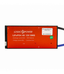 BMS плата LiFePO4 12V 4S Dis 80A Ch 40A