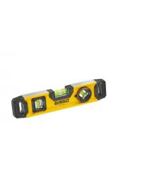 Рівень TORPEDO з алюмінію довжиною 230 мм з 3 капсулами і магнітами DeWALT DWHT0-43003