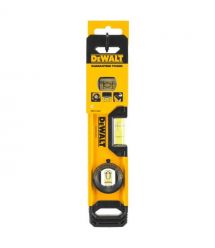 Уровень TORPEDO из алюминия длиной 230 мм с 3 капсулами и магнитами DeWALT DWHT0-43003