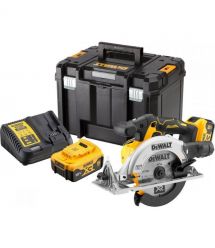 Пила дисковая аккумуляторная бесщёточная DeWALT DCS565P2