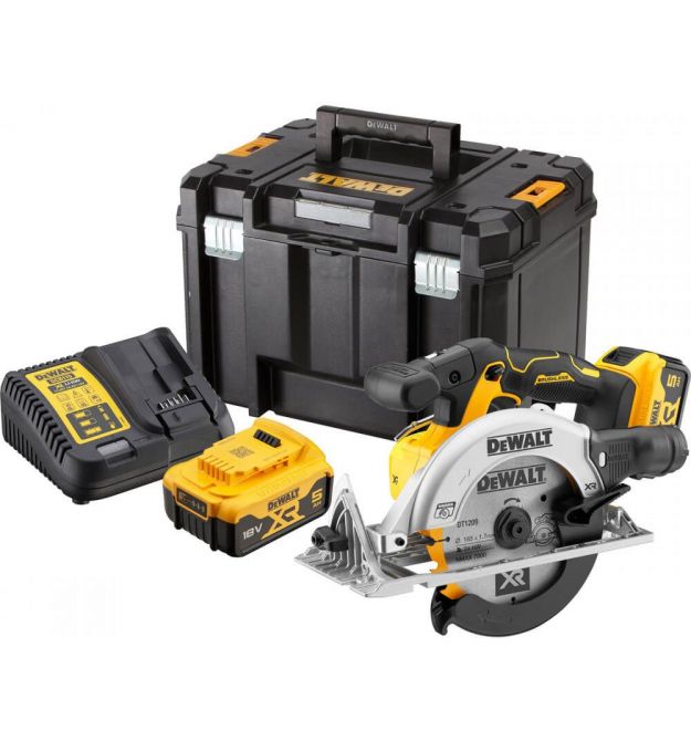 Пила дискова акумуляторна безщіткова DeWALT DCS565P2
