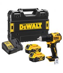 Дрель-шуруповерт аккумуляторная бесщёточная DeWALT DCD708P2T