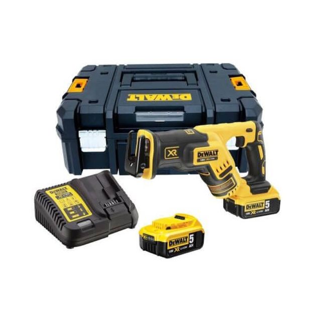 Пила шабельна акумуляторна безщіткова DeWALT DCS367P2