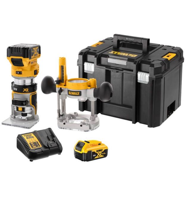 Фрезер акумуляторний безщітковий DeWALT DCW604P2