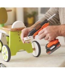 Пистолет клеевой аккумуляторный BLACK+DECKER BDCGG12N