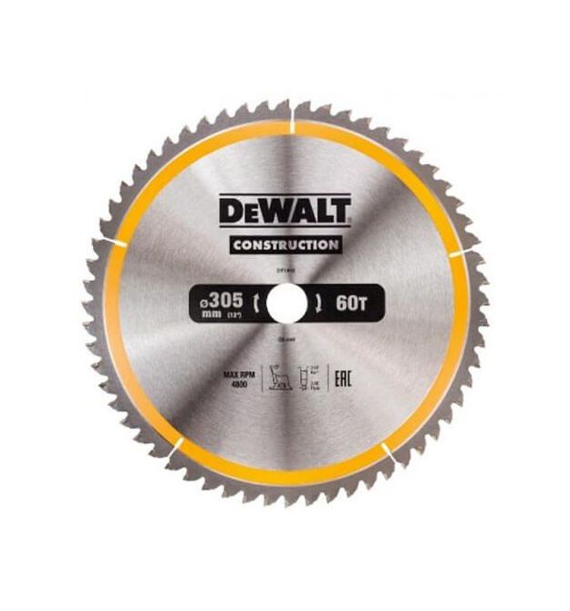 Диск пильный СONSTRUCTION DeWALT DT1960