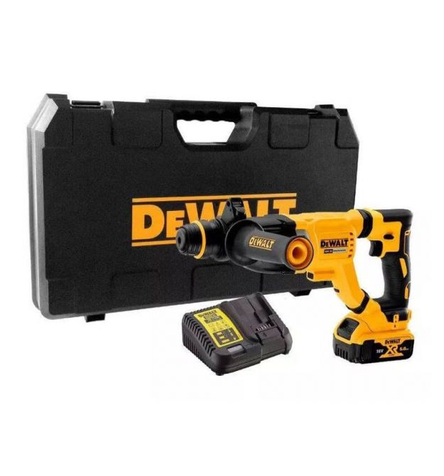 Перфоратор аккумуляторный бесщёточный SDS-Plus DeWALT DCH263P1