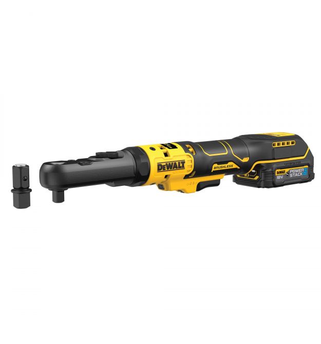 Гайковерт угловой - трещётка аккумуляторный бесщёточный DeWALT DCF510E2G