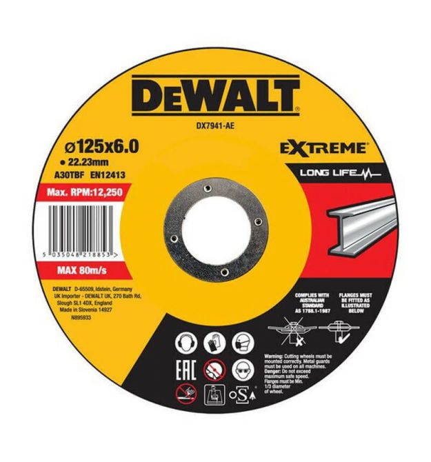 Круг шлифовальный EXTREME DeWALT DX7941