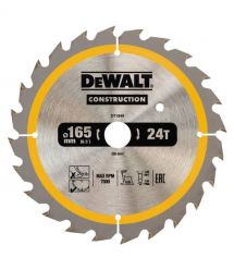 Диск пильний CONSTRUCTION DeWALT DT1949