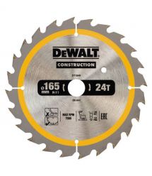 Диск пильный CONSTRUCTION DeWALT DT1949