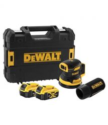 Шлифмашина эксцентриковая аккумуляторная бесщёточная DeWALT DCW210P2