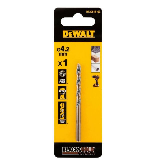 Сверло по металлу EXTREME Black & Gold DeWALT DT20518
