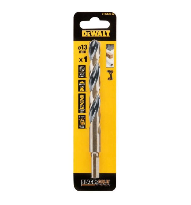 Сверло по металлу Black & Gold DeWALT DT20536