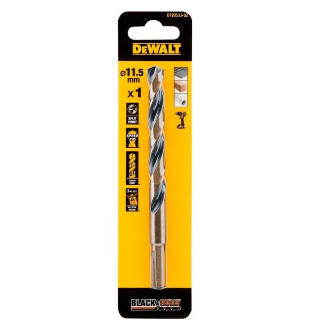 Сверло по металлу Black & Gold DeWALT DT20533