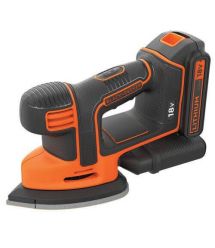 Шліфмашина вібраційна акумуляторна BLACK+DECKER BDCDS18