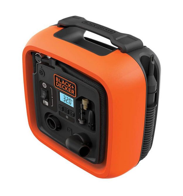 Компрессор автомобильный BLACK+DECKER ASI400