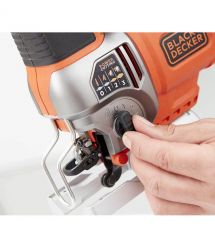 Пила лобзиковая сетевая BLACK+DECKER BES610K