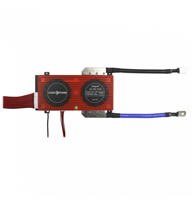 Smart BMS плата LP LiFePO4 48V 16S Dis 250A Ch 125A UART+RS485+CAN