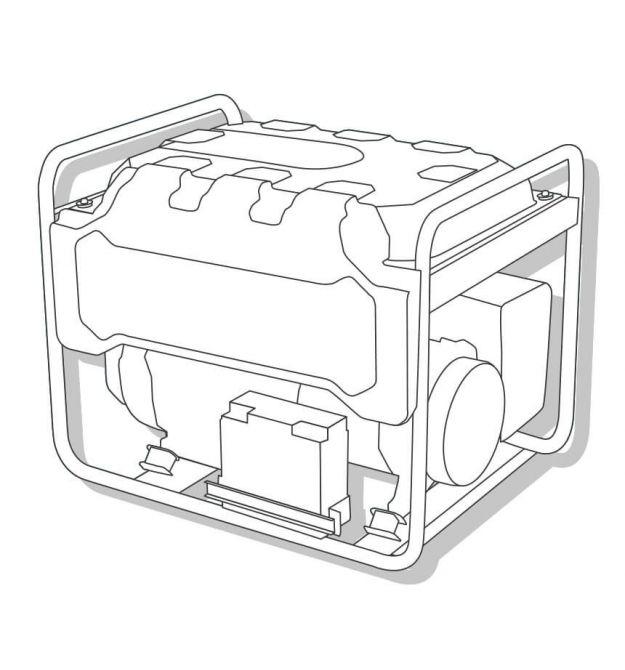 Генератор бензиновый инверторный EnerSol EPG-5500IOE