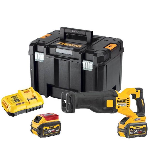 Пила сабельная аккумуляторная DeWALT DCS389T2