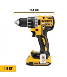 Дрель-шуруповерт аккумуляторная бесщёточная DeWALT DCD791NT