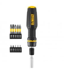 Викрутка - набір FULL FIT Telescoping, зі змінними бітами, 10 біт DeWALT DWHT68001-0