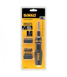 Викрутка - набір FULL FIT Telescoping, зі змінними бітами, 10 біт DeWALT DWHT68001-0