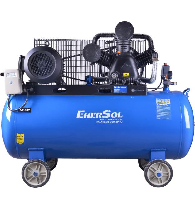 Компреcсор воздушный EnerSol ES-AC850-300-3PRO