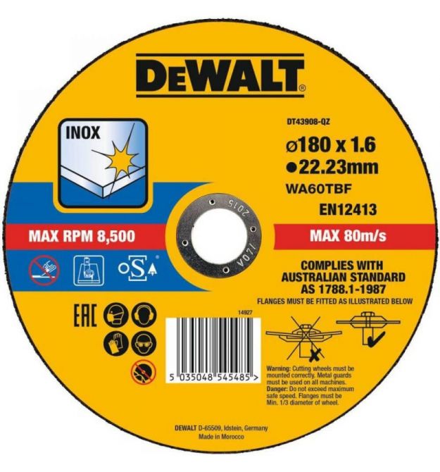 Круг отрезной EXTREME DeWALT DT43908