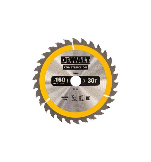 Диск пильный СONSTRUCTION DeWALT DT1932