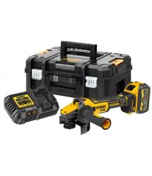 Шлифмашина угловая - болгарка аккумуляторная бесщёточная DeWALT DCG409T1