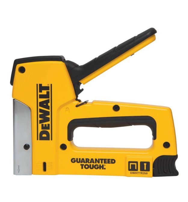 Степлер Heavy Duty для скоб типа G 6-14мм, гвоздей типа J 12, 15мм DeWALT DWHTTR350-0