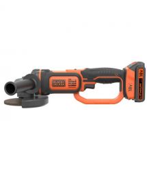 Шлифмашина угловая - болгарка аккумуляторная BLACK+DECKER BCG720M1