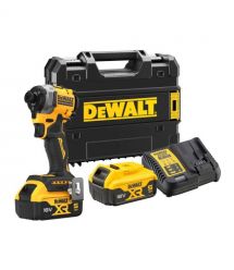 Шурупокрут ударний акумуляторний безщітковий DeWALT DCF850P2T