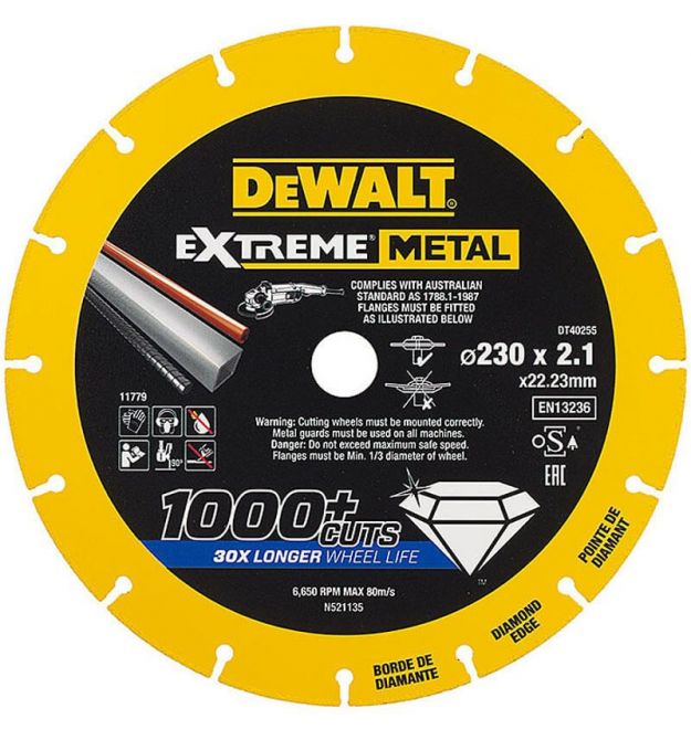 Диск алмазный DeWALT DT40255