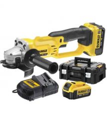 Шлифмашина угловая - болгарка аккумуляторная DeWALT DCG412M2