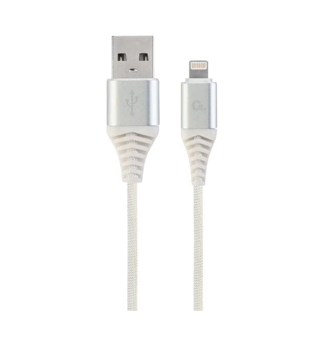 Кабель Cablexpert CC-USB2B-AMLM-2M-BW2 USB 2.0/Lightning 2м