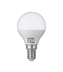 Лампа кульова ELITE SMD LED 8W 6400K Е14 800Lm 175-250V