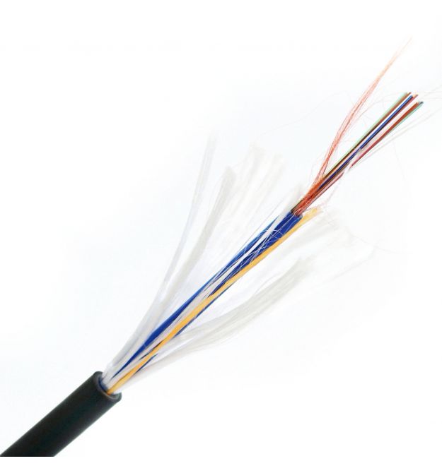 Оптичний кабель універсальний U-BQ(ZN)BH без гелю, 24E9-125, діелектричний, негорючий (LSZH-FRNC), 1kN