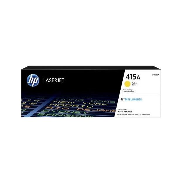 Картридж HP 415A CLJ Pro M414/454/479 Yellow (2100стр)