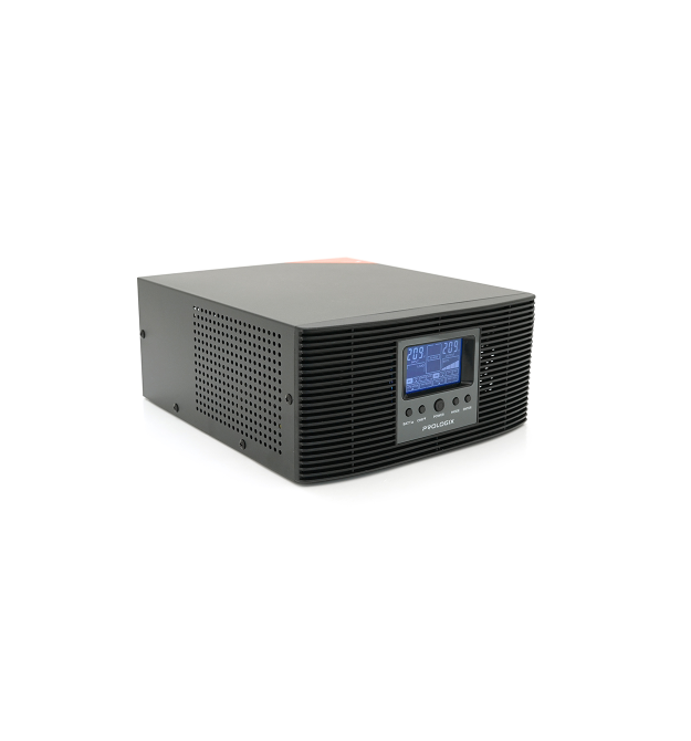 ДБЖ Prologix ВА800-12 (640Вт), під зовнішній АКБ 12V(LiFePo4 - GEL - AGM), струм заряду 10 - 20A