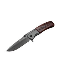 Ніж складний Browning-DA98, ручка сталь + дерево, довжина 223 мм, 238 гр, Box