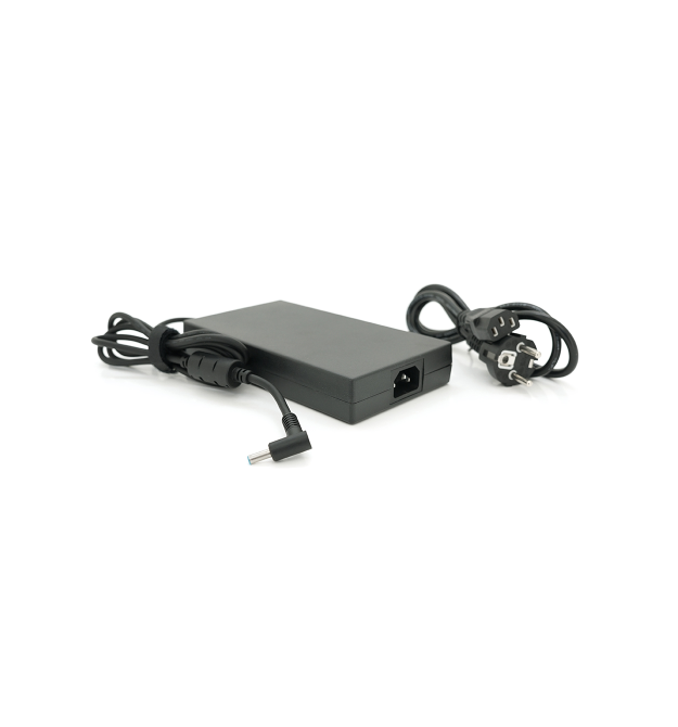 Блок живлення MERLION для ноутбука HP 19,5V 10.3A (200 Вт) штекер 4.5*3.0мм, довжина 0,9м + кабель живлення