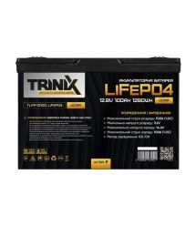 Акумуляторна батарея літій-залізо-фосфатна 12.8В 100Аг Trinix TLFP-12100 Ultra LiFePO4