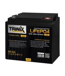 Акумуляторна батарея літій-залізо-фосфатна 12.8В 42Аг Trinix TLFP-1242 Ultra LiFePO4